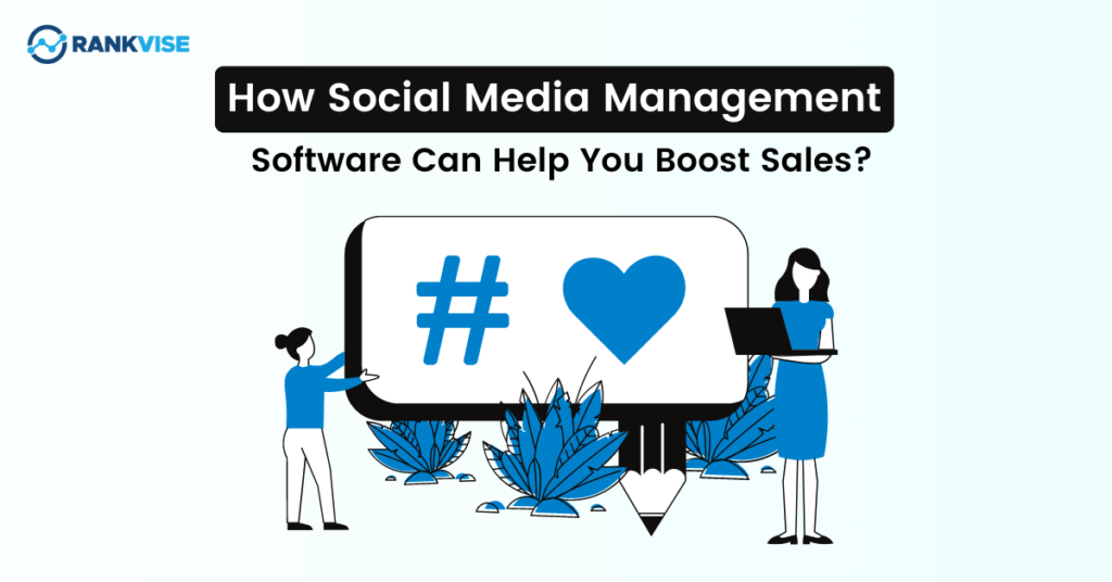 social media management software for sales