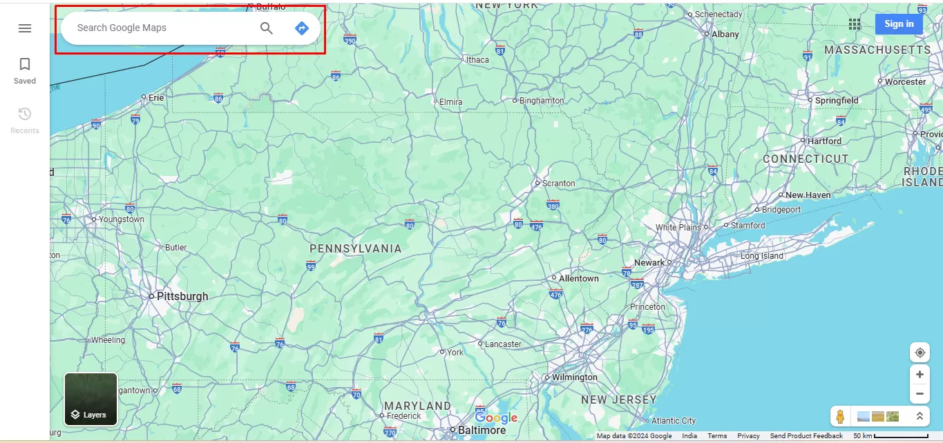 steps to drop a pin in maps