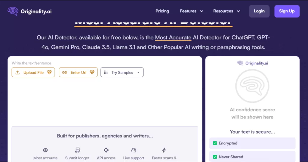 Top AI Detector You Need to Use in 2026 3 Originality