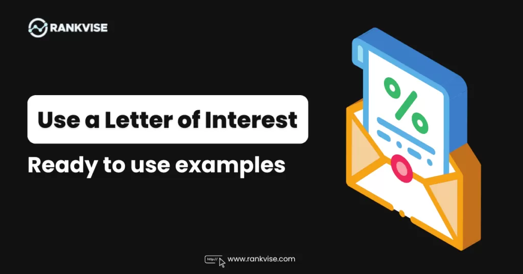 Letter of Interest Template & Examples To Use 2 letter of interest template