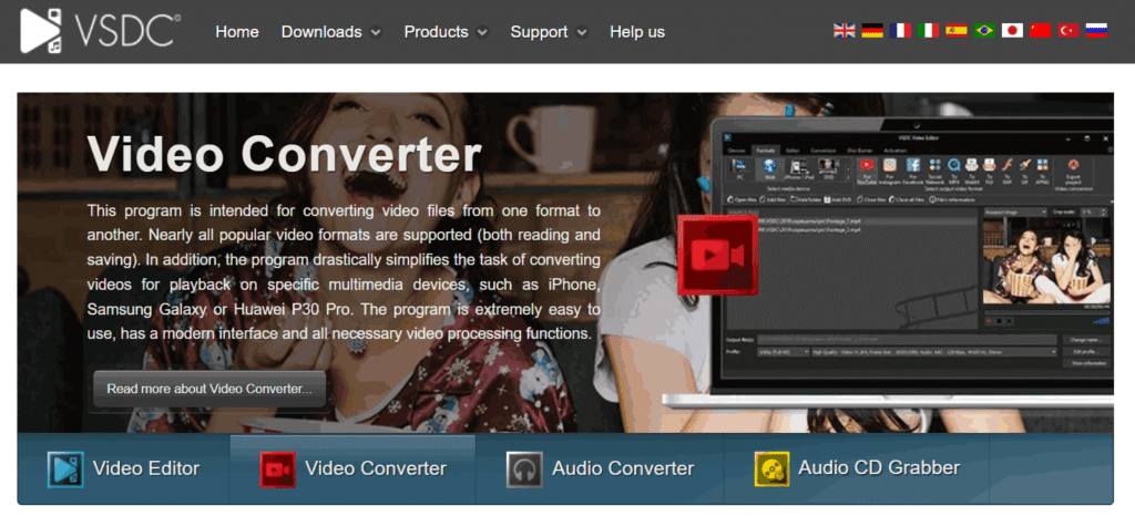 VSDC Free Video Converter