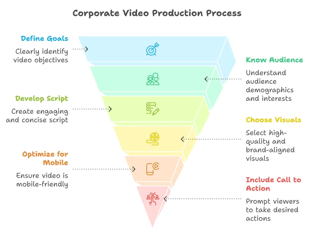 Corporate Video Strategies to Elevate Your Brand Identity 4 Corporate Video Production Process