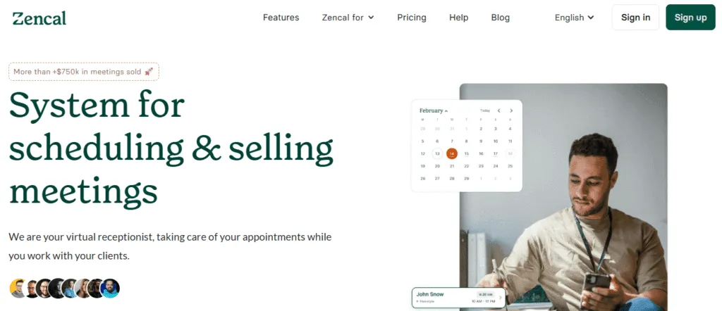 Zencal delivers Typeform-quality customization and polish for scheduling pages.