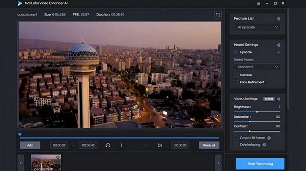 AVCLabs Video Enhancer AI