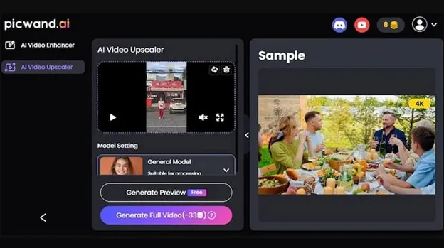 10 4K Upscaler You Must Try on Desktop, Mobile and Online 11 Picwand.ai