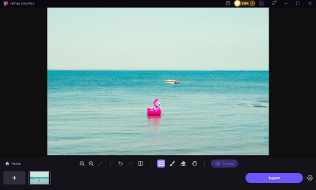 Remove Object from Image using HitPaw FotorPea 3