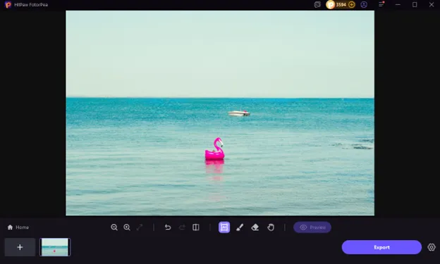 Remove Object from Image using HitPaw FotorPea 3
