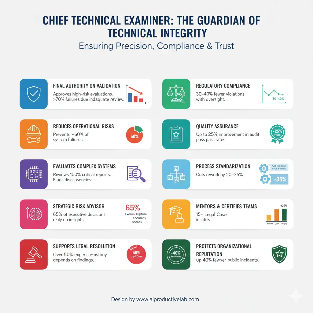 Chief Technical Examiner stats