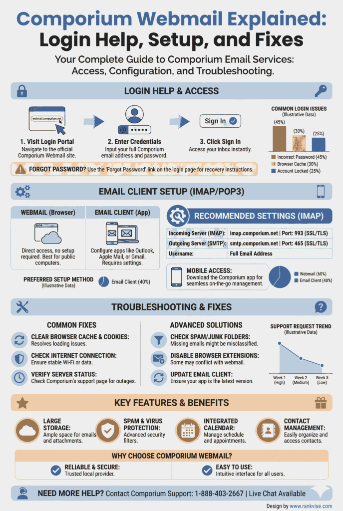 Comporium Webmail guide