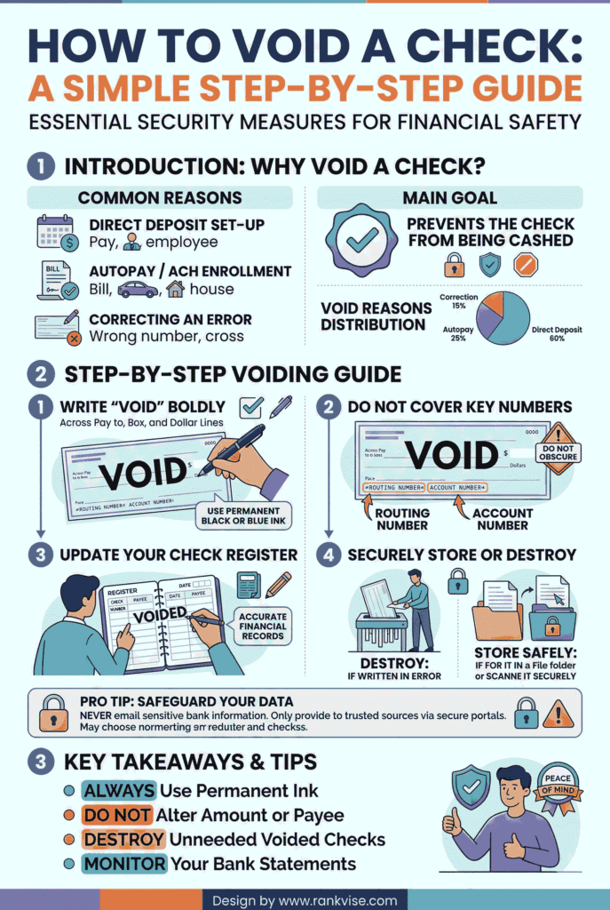 How to Void a Check guide
