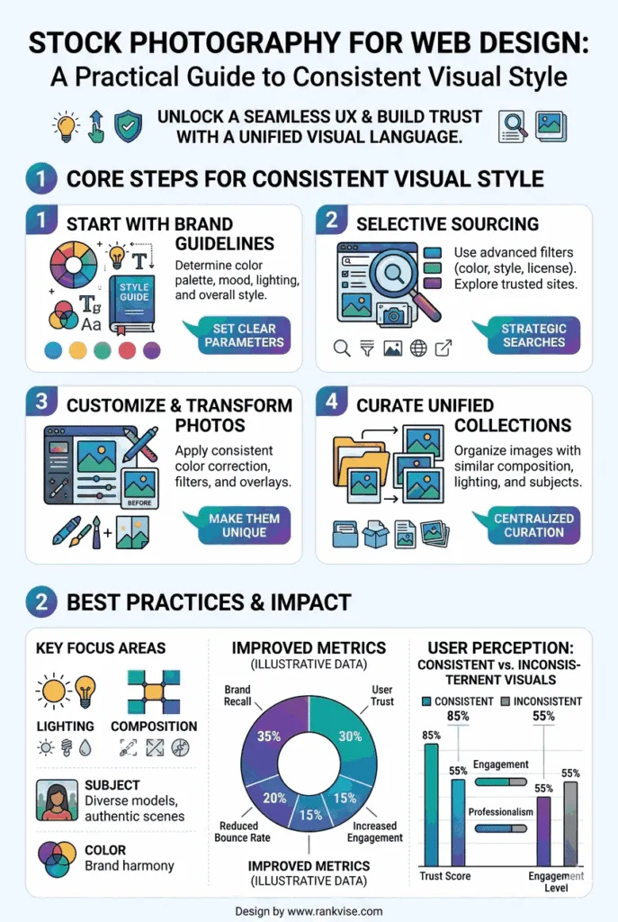 Stock Photography for Web Design: A Practical Guide to Consistent Visual Style 3 Stock Photography for Web Design guide
