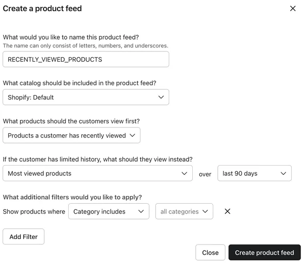 Omnisend vs. Klaviyo: Features, Pricing, and Free Plans Compared 4 create a product feed
