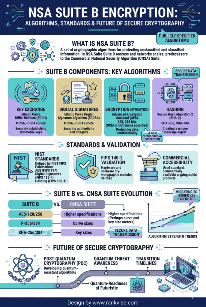 NSA Suite B Encryption: Algorithms, Standards & What's Next 3 nsa suite b encryption guide