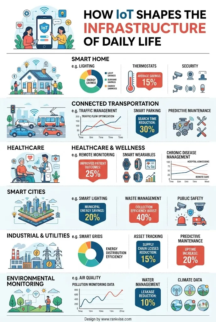 How IoT Became the Invisible Infrastructure of Modern Life 3 How IoT Shapes the Infrastructure of Daily Life