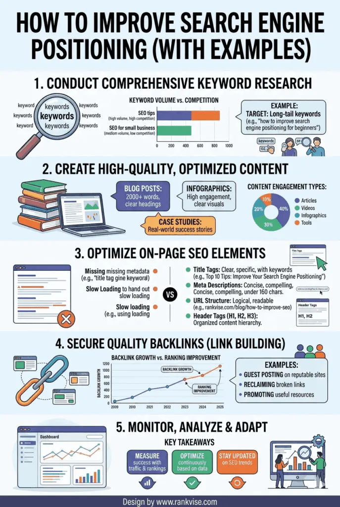 How to Improve Search Engine Positioning