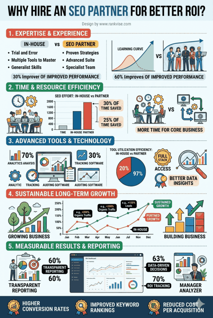 Why Hire an SEO Partner for Better ROI