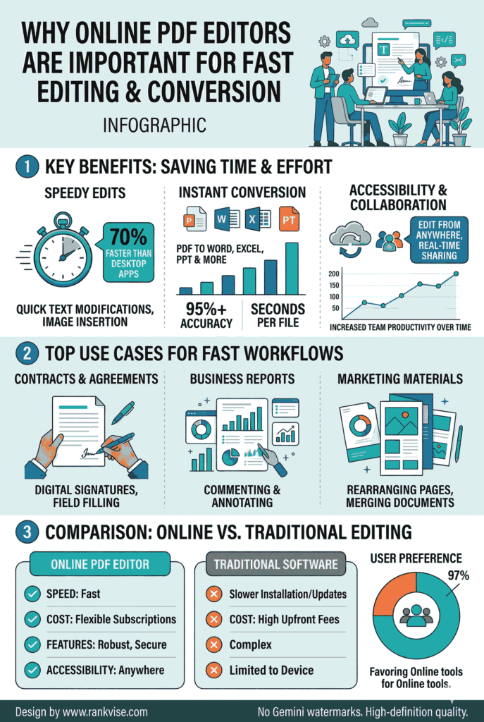 Why PDF Editors Online Tools is Important