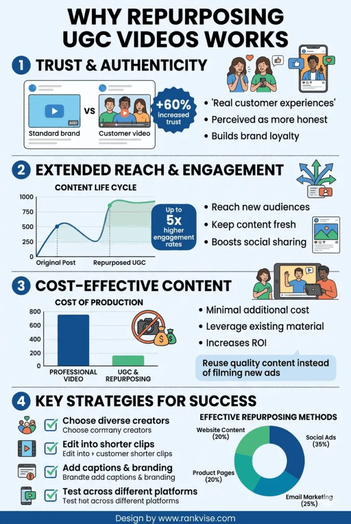 Why Repurposing UGC Videos Works