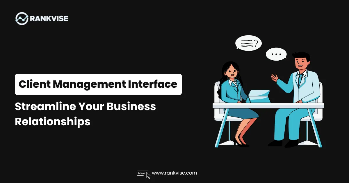 Client Management Interface