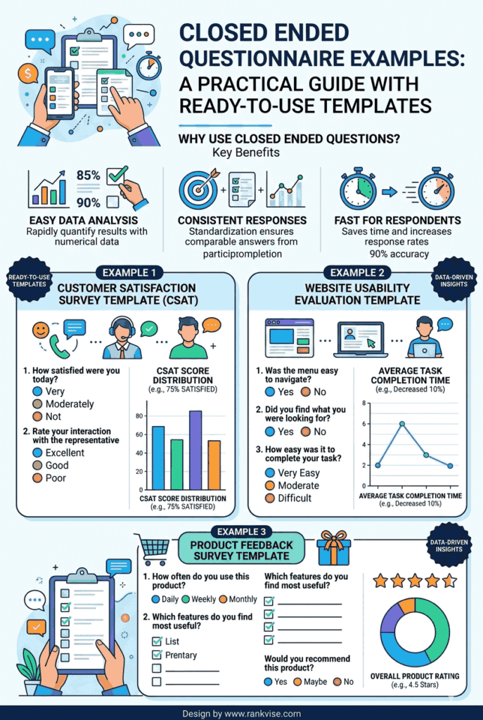 Closed Ended Questionnaire Examples