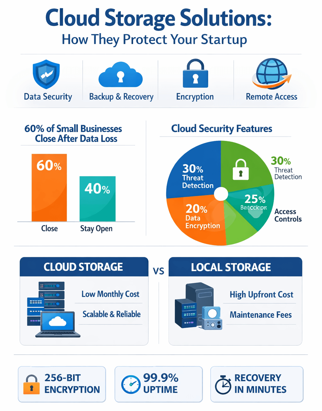 Cloud Storage Solutions How They Protect Your Startup