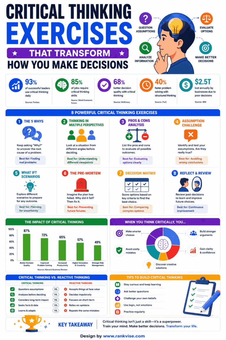 Critical Thinking Exercises for Better Decisions | 2026