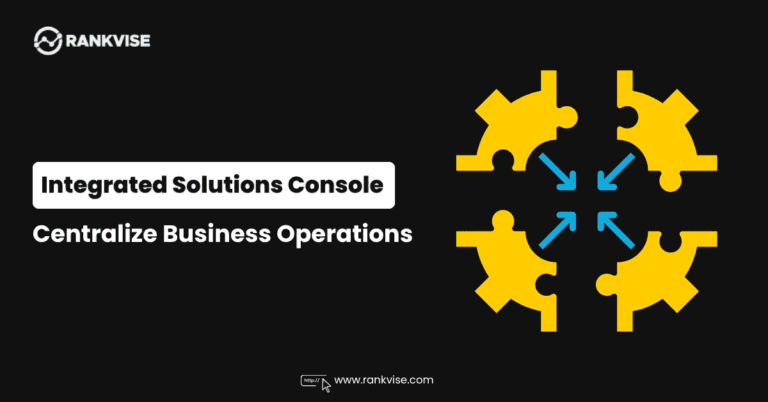 Integrated Solutions Console – Centralize Operations Efficiently