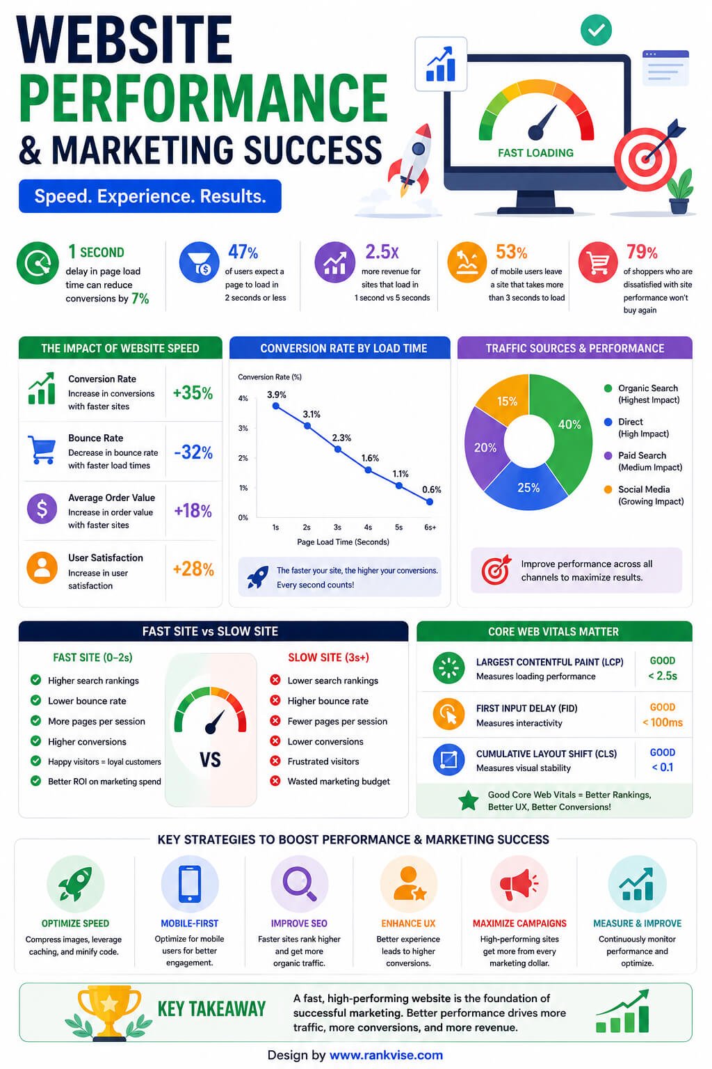 Website Performance and Marketing Success