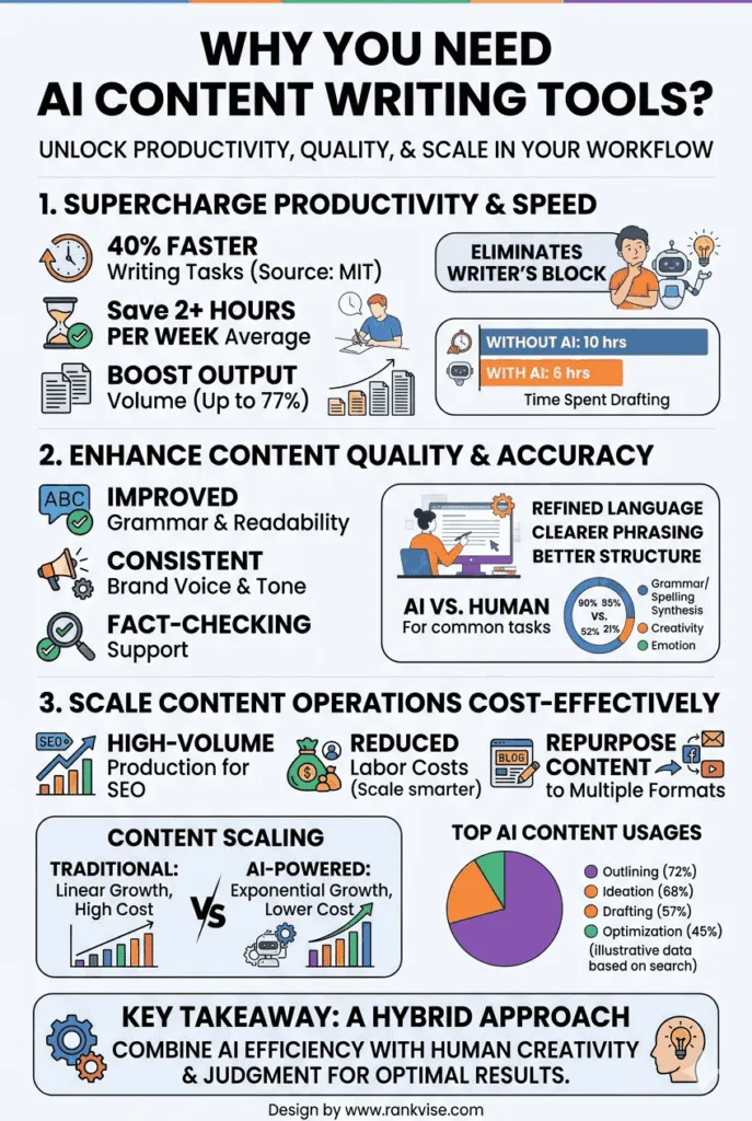 Why you Need AI Content Writing Tools