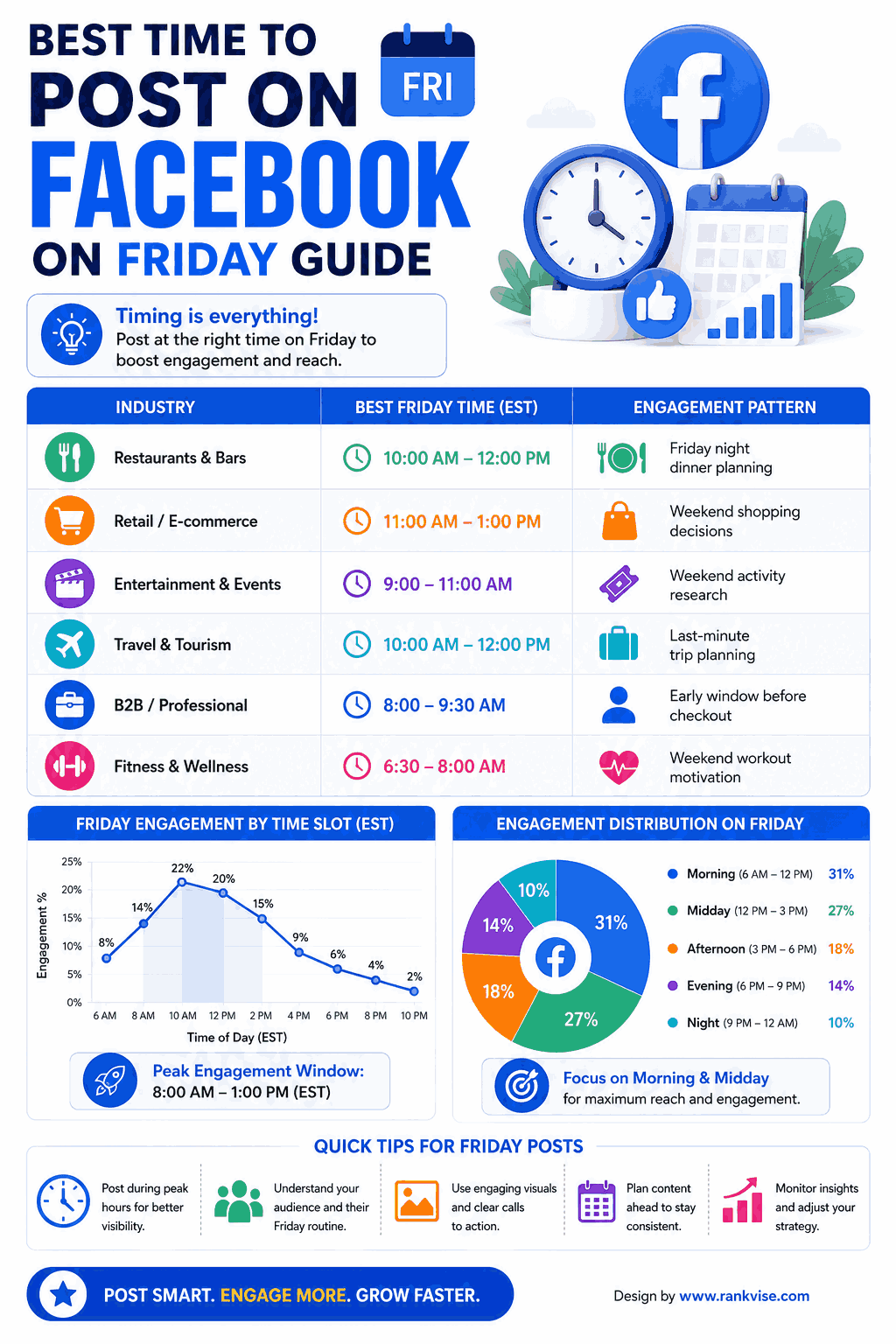 Best Time to Post on Facebook on Friday Guide