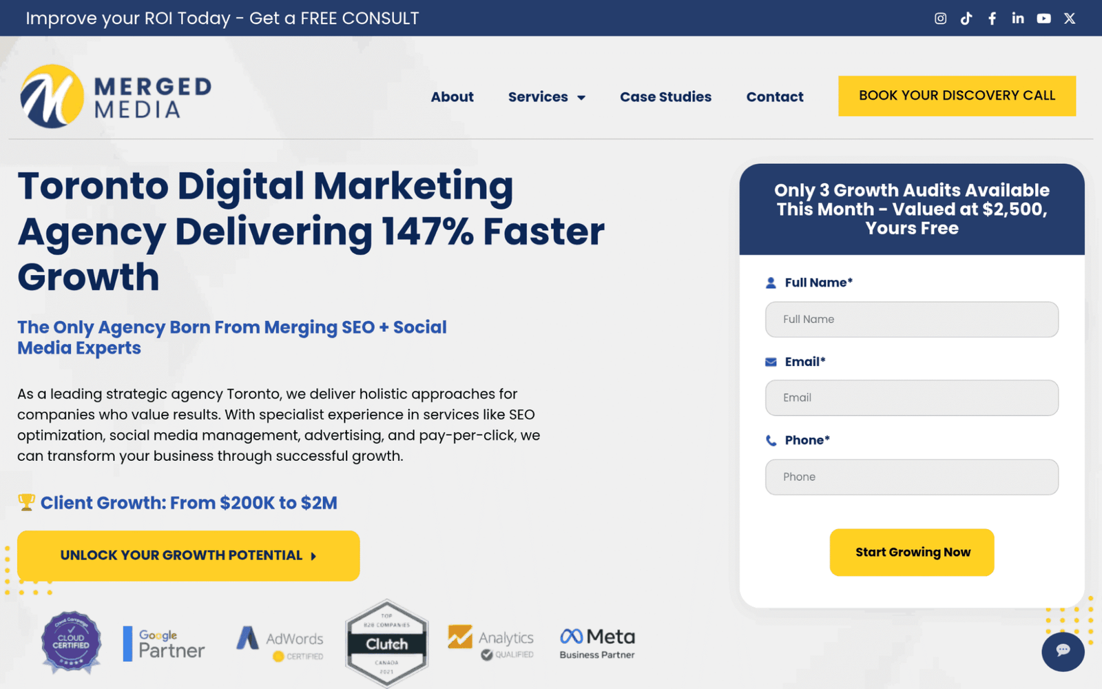 4 Best SEO Agencies in Toronto for Your Next Marketing Campaign 7 Merged Media