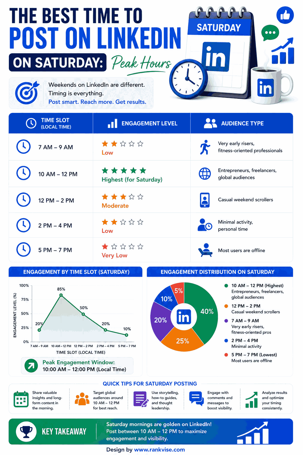 Best Time to Post on LinkedIn on Saturday 2026 3 The Best Time to Post on LinkedIn on Saturday