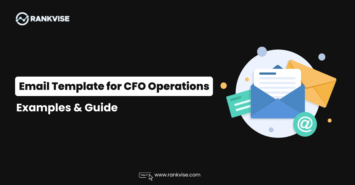 Enterprise CFO Operations Email Template