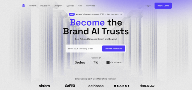 10 Best GEO Tools for AI Search Visibility in 2026 8 AthenaHQ
