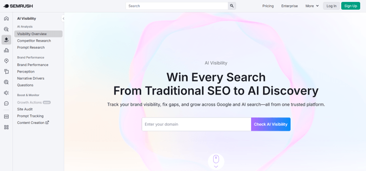 10 Best GEO Tools for AI Search Visibility in 2026 10 Semrush
