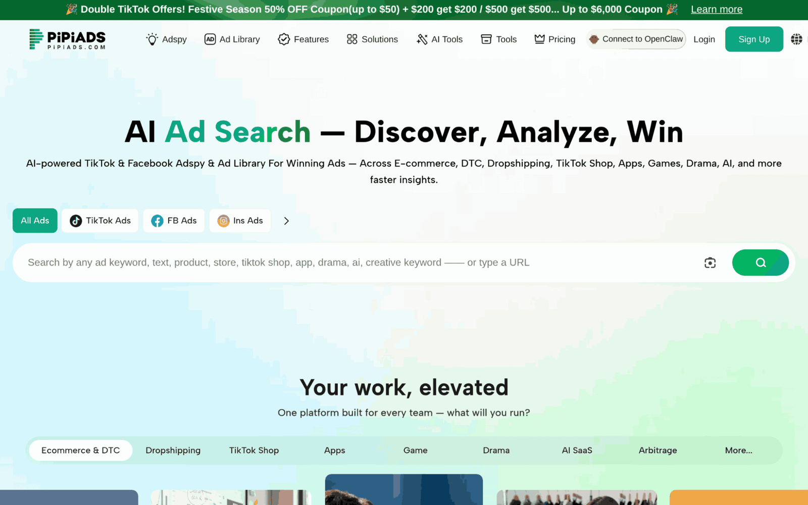 5 Tools for Analyzing Competitor TikTok Ads 6 pipiads